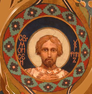 Św. Mojżesz Węgierski, 1885-1896 autorstwa Viktor Mikhaylovich Vasnetsov