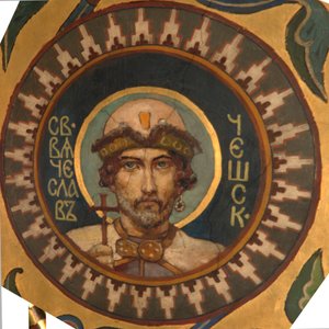 Św. Wacław I, książę czeski, 1885-1896 autorstwa Viktor Mikhaylovich Vasnetsov