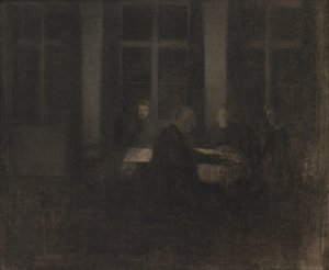 Wieczór w Saloniku autorstwa Vilhelm Hammershøi