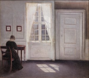 Wnętrze w Strandgade, Światło słoneczne na podłodze, 1901.