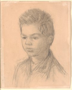 Portret Svenda Hammershøi, brata artysty autorstwa Vilhelm Hammershøi