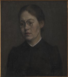 Malarka Elisabeth Wandel autorstwa Vilhelm Hammershøi