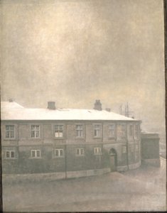 Skrzydło Pałacu Christiansborg autorstwa Vilhelm Hammershøi