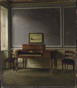 Stary fortepian. Strandgade 30 (Stary fortepian. Strandgade 30) autorstwa Vilhelm Hammershoi