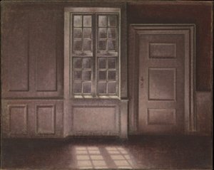 Moonlight, Strandgade 30 autorstwa Vilhelm Hammershøi