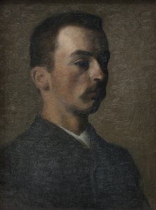 Autoportret autorstwa Vilhelm Hammershoi