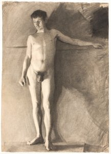 Stojący model męski