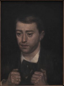 Kompozytor Fini Henriques autorstwa Vilhelm Hammershøi