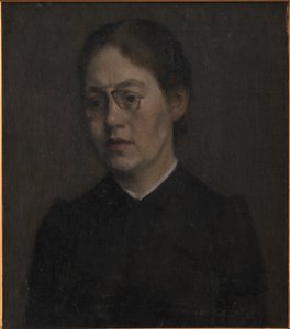 Malarka Elisabeth Wandel autorstwa Vilhelm Hammershøi