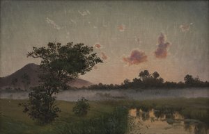 Letni wieczór w pobliżu Ry autorstwa Vilhelm Kyhn