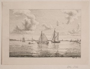 Czerwony Antwerpen autorstwa Vilhelm Kyhn