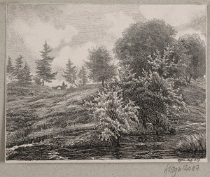 Wzgórza przy bagnach autorstwa Vilhelm Kyhn
