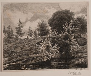 Wzgórza nad bagnami autorstwa Vilhelm Kyhn