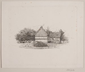 Dom na farmie autorstwa Vilhelm Kyhn