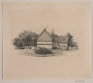 Dom na farmie autorstwa Vilhelm Kyhn