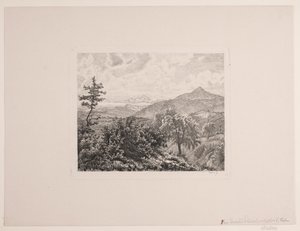 Krajobraz wysokogórski autorstwa Vilhelm Kyhn
