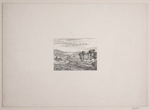 Krajobraz z regionu Himmelbjerg autorstwa Vilhelm Kyhn
