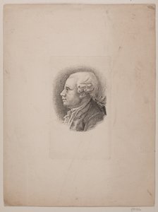 Portret aktora Marcusa Ulsøe Hortulan autorstwa Vilhelm Kyhn