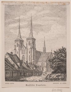 Katedra w Roskilde autorstwa Vilhelm Kyhn