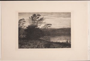 Jezioro żyto autorstwa Vilhelm Kyhn