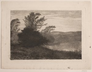 Jezioro żyto autorstwa Vilhelm Kyhn