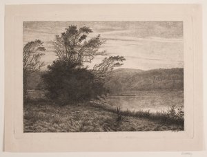 Jezioro żyto autorstwa Vilhelm Kyhn