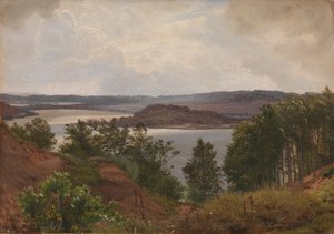 Jeziora w Laven niedaleko Silkeborg autorstwa Vilhelm Kyhn