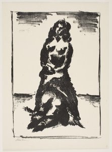 Arkusz z „Klingens Kunstnermappe nr 2” autorstwa Vilhelm Lundstrøm