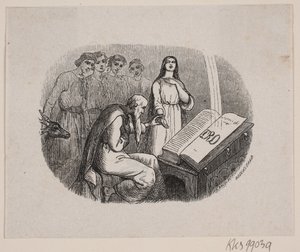 Ilustracja do bajek i opowiadań H. C. Andersena autorstwa Vilhelm Pedersen