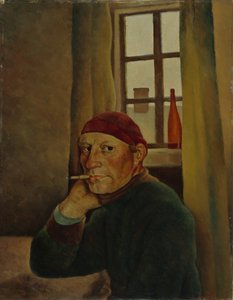 Autoportret, 1933. autorstwa Vilho Lampi
