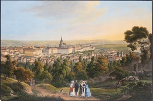 Dzielnica Zamku Praskiego Hradczany, ok. 1900 r. 1830.