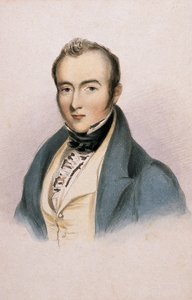 Późny Sir WH MacNaughton, służba polityczna, c.1841 (kolor lito)