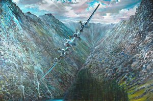 B17G szwajcarskie lądowanie 2, 2021 autorstwa Vincent Alexander Booth