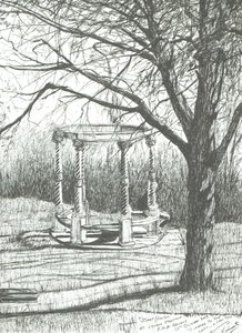 Church Stretton, po przekaźnikach Fell, 2003 r. autorstwa Vincent Alexander Booth