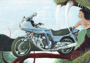Wyzwolenie wolności, 1986, (akryl na płótnie) autorstwa Vincent Alexander Booth