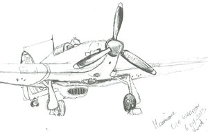 Hawker Hurricane, 2013 autorstwa Vincent Alexander Booth