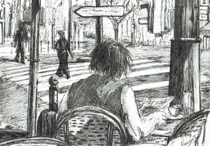 Rotunda - Paryż, 2003 autorstwa Vincent Alexander Booth