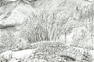 Stary kamienny most na Pojezierzu, 2005 autorstwa Vincent Alexander Booth
