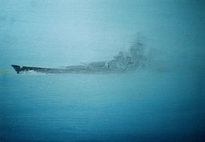 Scharnhorst w porannej mgle Channel Dash 1942, 2014
