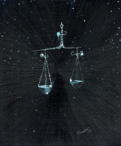 Znak zodiaku Waga, 2016, autorstwa Vincent Alexander Booth