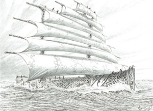 Storm Creators Cape Brett, 2022 autorstwa Vincent Alexander Booth
