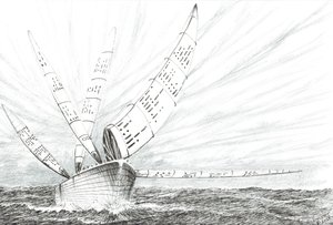 Twórcy burzy Zatoka Moro, 2023 autorstwa Vincent Alexander Booth
