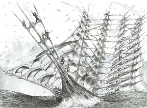 Storm Creators ratują Morze Żółte, 2019 autorstwa Vincent Alexander Booth