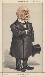 Vanity Fair: Statesman, nr 126 Arbiter, 1872. autorstwa Vincent Brooks Day and Son
