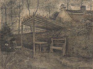 Narożnik ogrodu. autorstwa Vincent van Gogh