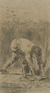 Żniwiarz po prosie, 1880. autorstwa Vincent van Gogh