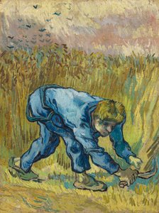 Żniwiarz po prosie, 1889. autorstwa Vincent van Gogh