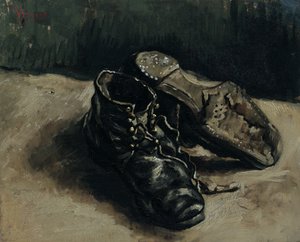 Para butów, 1886 autorstwa Vincent van Gogh