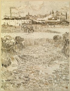 Żniwiarka autorstwa Vincent van Gogh