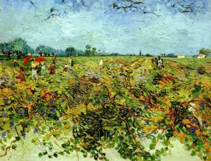 Zielona winnica autorstwa Vincent van Gogh